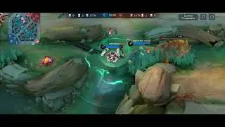 Tank with teleport skill,intense battle #chip #tank #mlbb