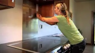 Backsplash Installation-Metal Tiles.mov