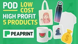 Print on Demand for Beginners: 5 Low-Cost Products That Make Huge Profits