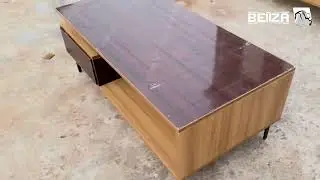 Crafting Elegance: Modern TV Stand & Center Table Design