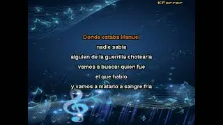 Bobby Valent&iacute;n - Manuel Garc&iacute;a (Karaoke)
