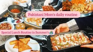 Special Lunch Routine in Summer's 🏖️ Pakistani Mom vlog🧕Today Yummy Lunch🍜🍛 by@kitchenwithsimi