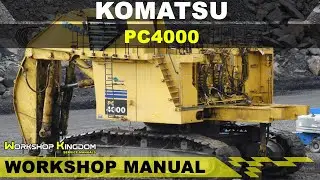 KOMATSU PC4000 Workshop Service Repair Manual - English - PDF Download