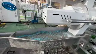 PE film compactor type pelletizing line