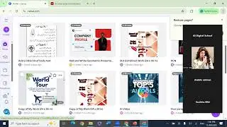 Canva Day 7 | How to Save Canva Post in Link Format (Shareable Link)