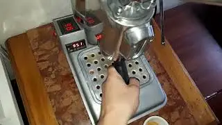Electronic Cimbali Microcimbali: PID temperature control demonstration