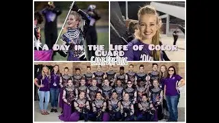 A Day in the Life of Color Guard| Game Day Vlog