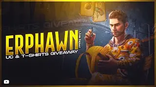 T-Shirts and UC Giveaway | PUBG Mobile Live Streaming | ErPhawn