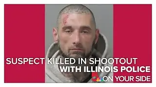 Suspect in shooting of Granite City officer killed in southern Illinois police shootout