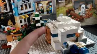 LEGO Minecraft 21120 Снежное Убежище Обзор