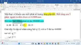 Toán 11  Cấp số nhân   bài lời giải