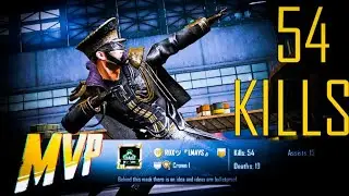 PUBG MOBILE ⚡ INSANE 54 KILLS 🔥  IN DOMINATION TOWN
