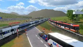 Transport Fever 2: Der Bahnübergang Teil 1186