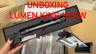 Unboxing of Lumen King Grow Light Fixture Hps-1000w