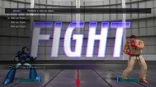 Marvel vs. Capcom: Infinite - Mission Mode: Movement 1,2,3,4,5 (Movement, Super Jump, Mid Air Dash