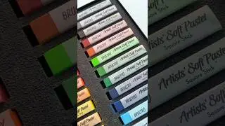 Brustro soft pastel colour unboxing 😍❤️ #unboxing #review #art