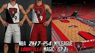 NBA 2K17 PS4 Louisville Magic MyLeague - Team Relocation!!! (EP.1)