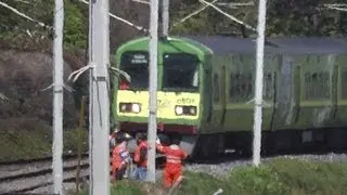 8510 Class DART Train number 8607 - Killiney Station, Dublin