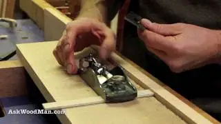 How To Install Block Plane Blade &bull; Complete Sharpening Series Video 37