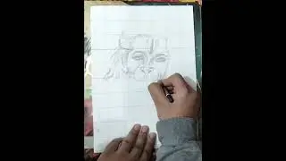 Hanuman Ji drawing #outline #part 1 #Jay Shri Ram