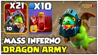 Th16 Dragon Attack | Th16 Inferno Dragon Attack Strategy | Best TH16 Attack in Clash of Clans