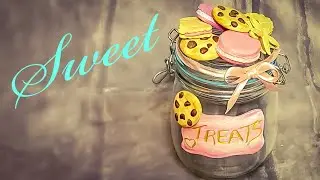 Easy Sweet Treats polymer clay jar tutorial