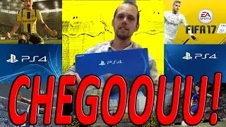 Novo Membro do Canal - Chegada do PS4 + FIFA 17 = Conte&uacute;do Novo | CescoPLAY
