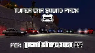 GTA IV Tuner Car Sound Pack Showcase ASMR (Lore-Friendly)