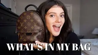 What's In My Bag 2021 | Louis Vuitton Palm Springs Mini Backpack