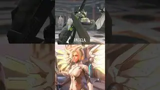 Genji and Mercy on Colosseo interaction - Overwatch 2