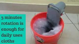 PORTABLE HANDY WASHING MACHINE.