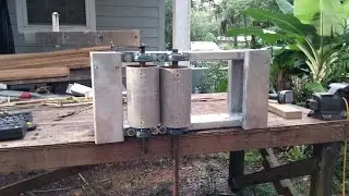 Homemade Sugar Cane Grinder
