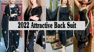 Latest Punjabi Black Salwar Suit Design/Black Suit Design 2022 Ke | New Black Salwar Suit Ki Design