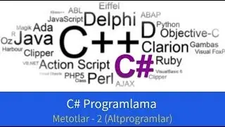 C# Programlama - Metotlar - 2 (Altprogramlar)