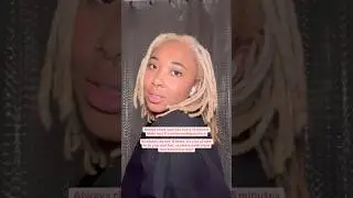 How do I dye my locs bright blonde? ❤️ #locs #locd #autistic