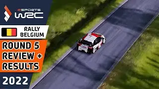 eSports WRC 2022 using WRC 10 : Rally Belgium Review and Results : Round 5