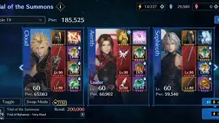 [Final Fantasy 7: Ever Crisis] : [F2P] Summon Trial~ Bahamut (Very Hard)