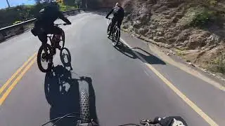 Chantry Flats Parking lot to Gas Station(Arco) on MTB