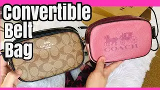 COACH Convertible Belt bag/Crossbody bag/Review