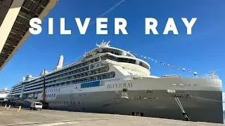 SILVER RAY: OUR FIRST DAY ON TRANSATLANTIC CRUISE FROM LISBON. DECEMBER 2024 / Первый день на 🛳️