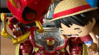 Spider man & lofi vs giga iron man (a 2v1)