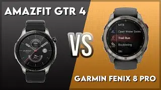 Amazfit GTR 4 vs Garmin Fenix 8 Pro Comparison