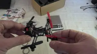 Анализ распаковки Eachine V-tail QX110, привязка и первый демонстрационный полет (предоставлено Banggood)
