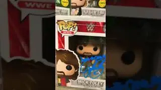 Autographed Mick Foley      Funko Pop