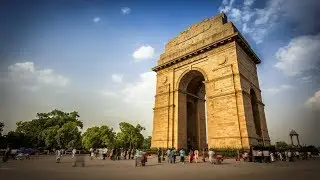 Ворота Индии - India Gate / Дели (42 метровая триумфальная арка)