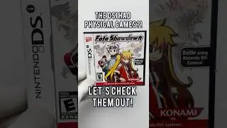 The DSi had PHYSICAL GAMES?! Let&rsquo;s check them out! #dsi #nintendo #nintendods