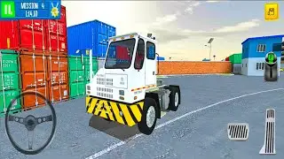 Cargo Crew : Port Truck Driver - Tug Tractor Driving - Port Truck Game - Android Gameplay