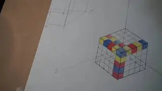 Perspectiva ISOMÉTRICA CUBO TERCERO