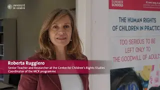 3 minutes with the Master in Children's Rights (MCR) in Valais Campus, University of Geneva