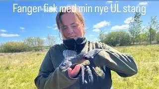 Pr&oslash;ver min nye UL stang - mon jeg fanger noget?